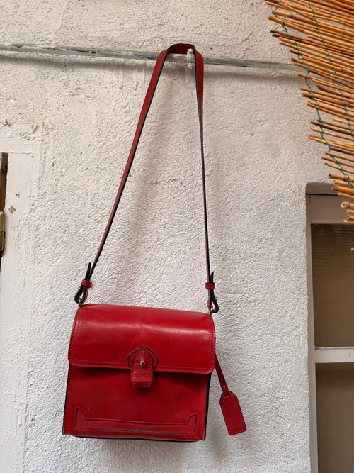 Bolsos de pell de color
