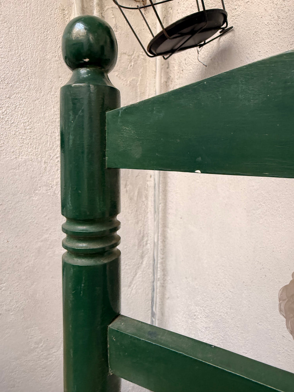 Cadires verdes rustiques