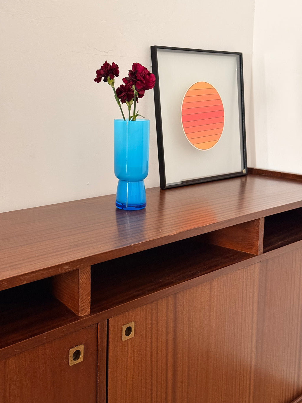Wheeled Display Cabinet