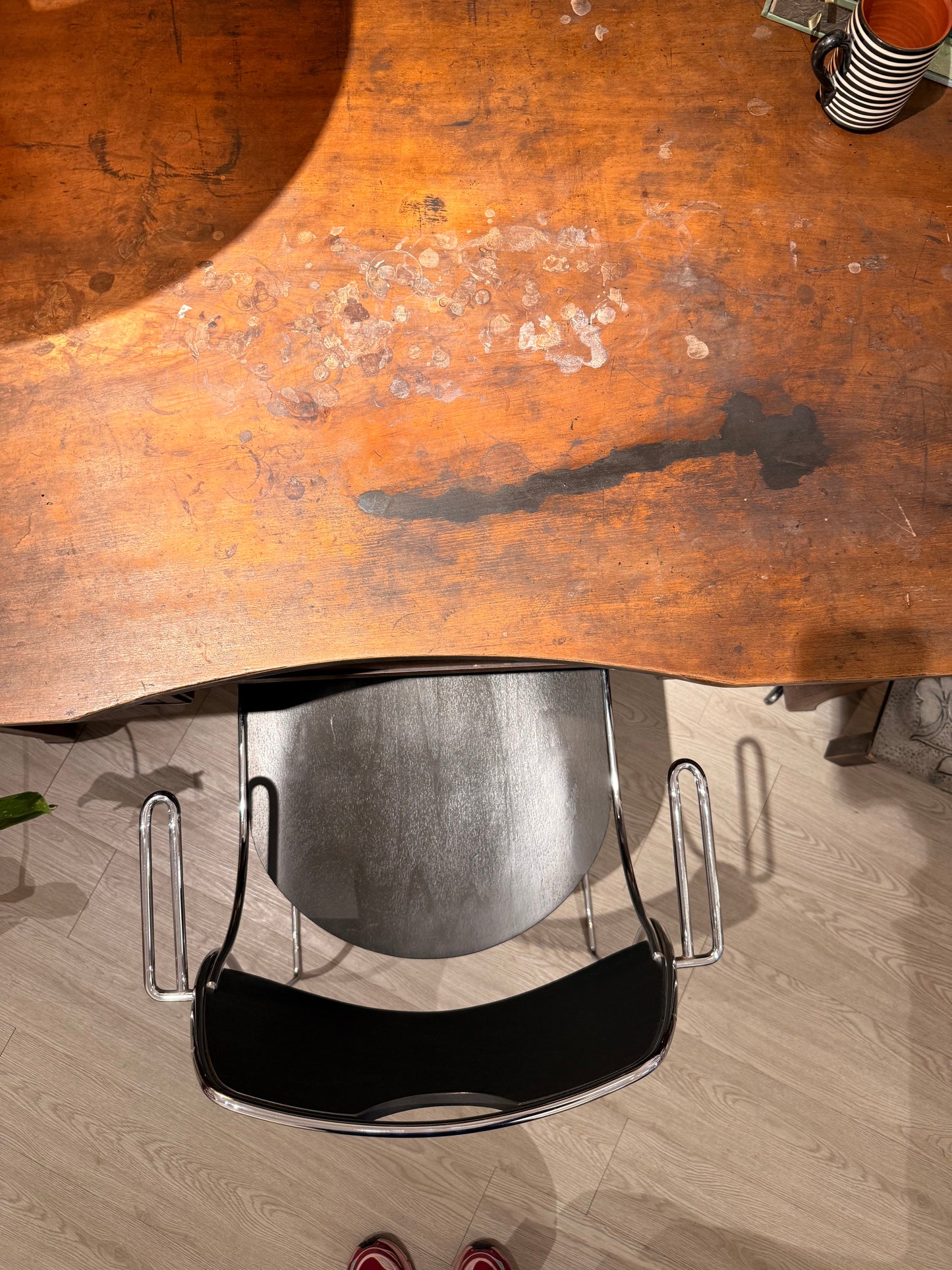 Taula escriptori fusta clàssic