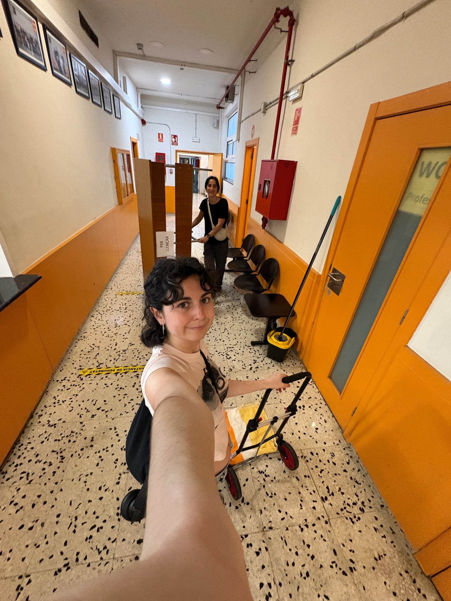 Escriptori vintage d’institut