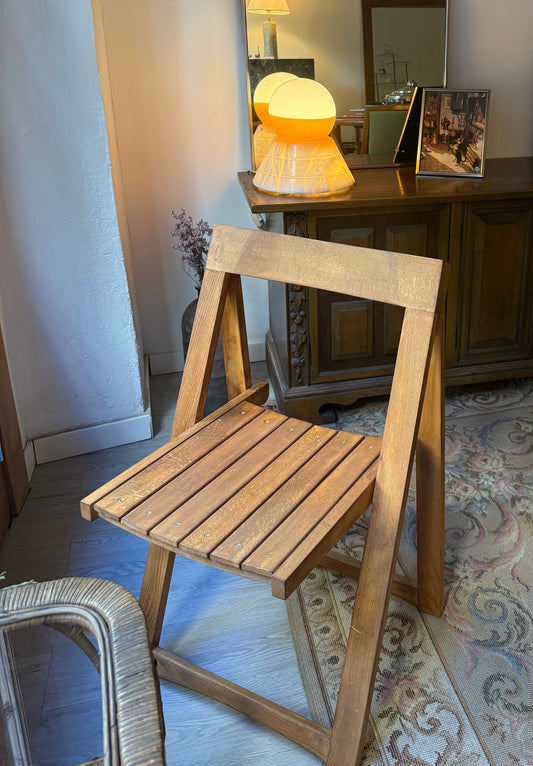 Cadires plegables restaurades