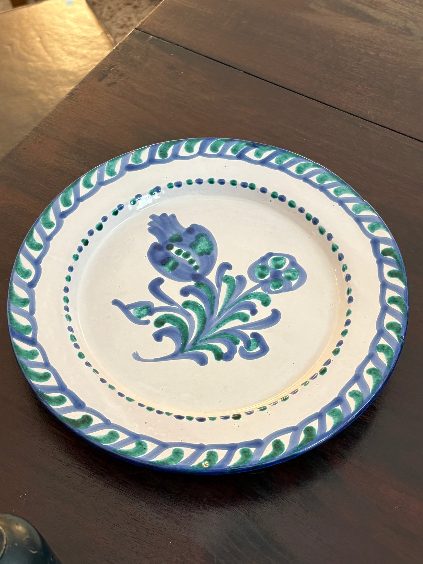 Plat ceramica granada