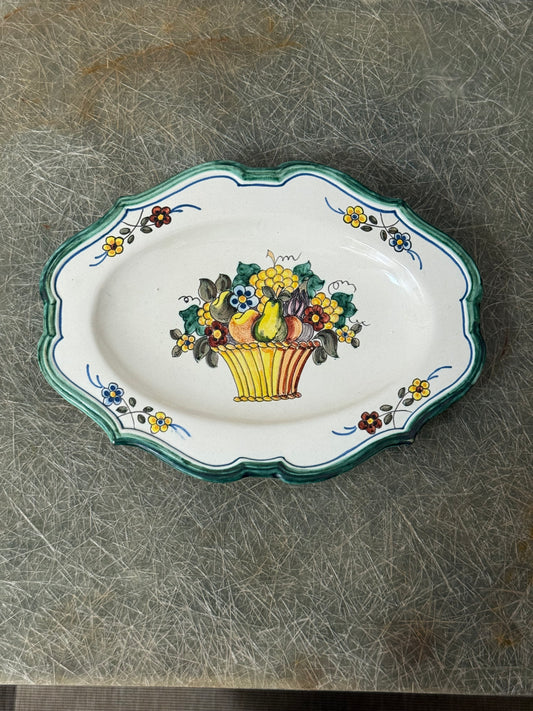 Safata ceramica de Manises